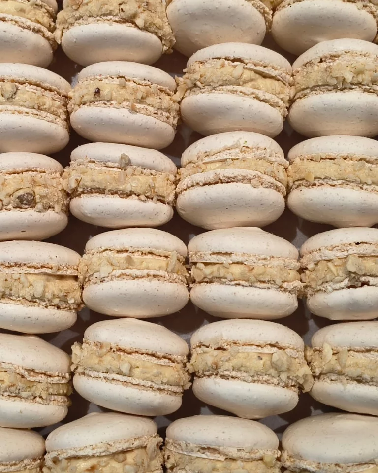 Macarons Caramel/Noisette
