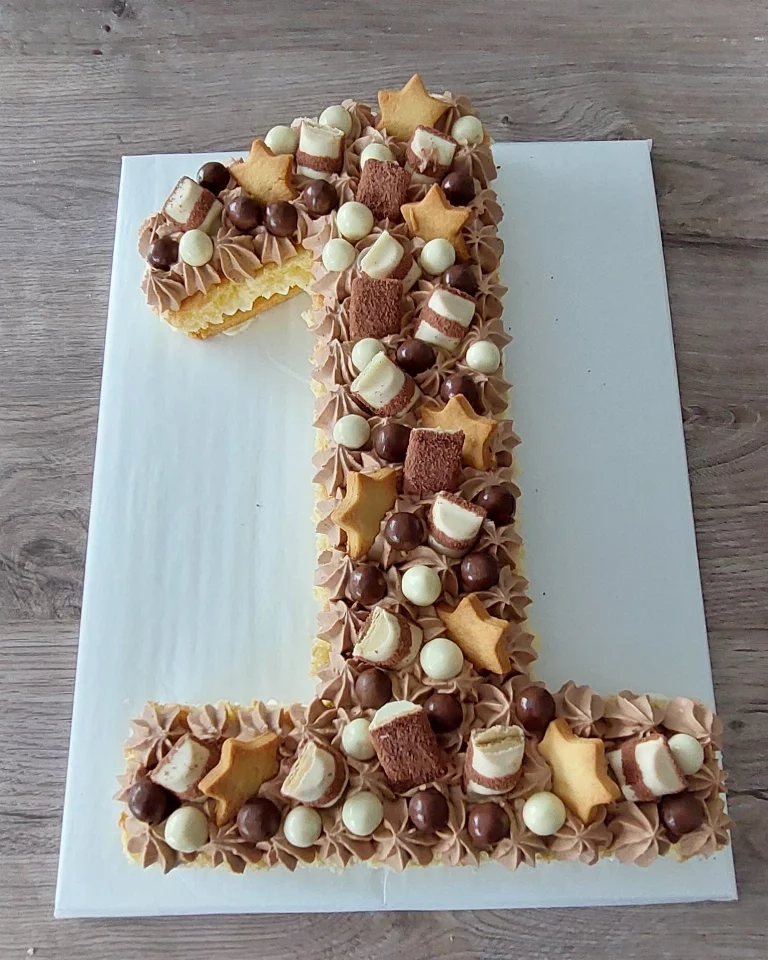 Numbercake - Chocolat