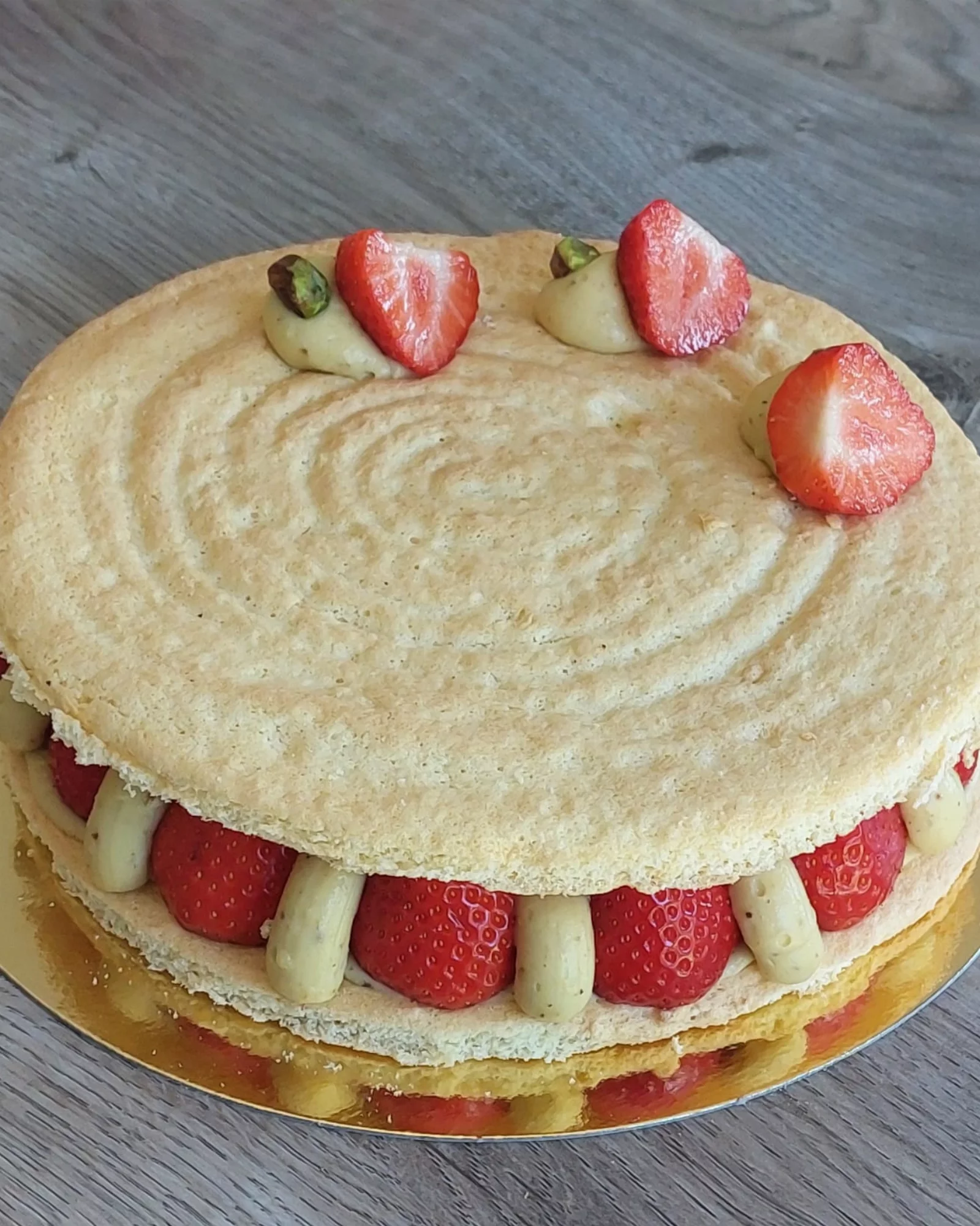 Fraisier Pistache