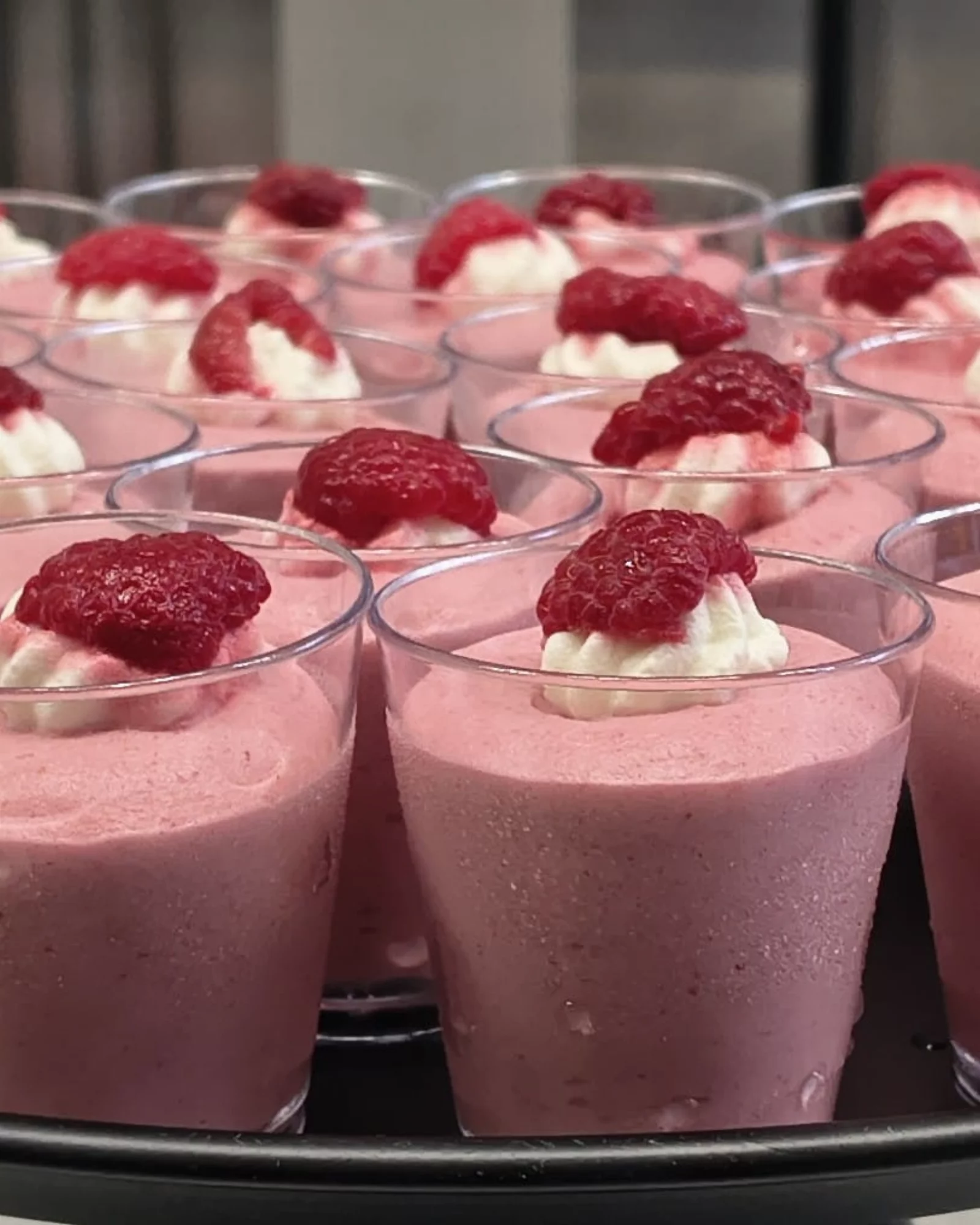 Mousse aux fruits rouges